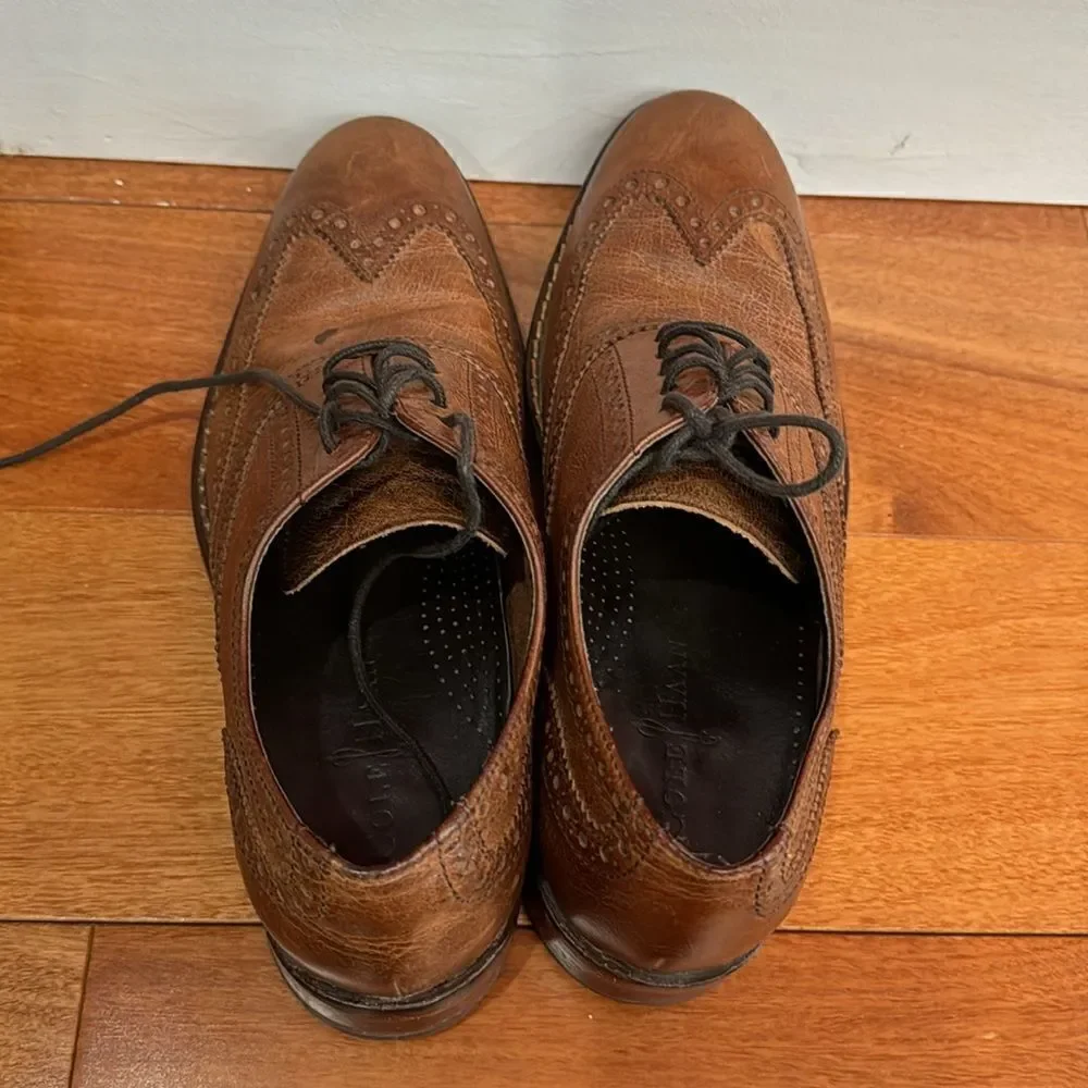 Cole Haan men's‎ brown leather Oxford size 8
